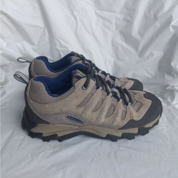Columbia Hiking Trail Shoes TIGERTOOTH Size 7 Men Lace Up Brown Style #BL3177